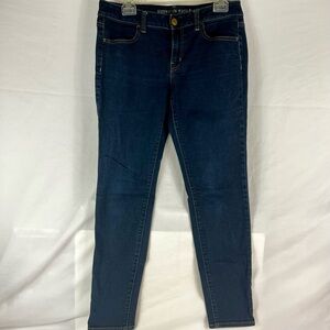 American Eagle Outfitters Blue Super Stretch Jegging Jean Pants Womens Size 10